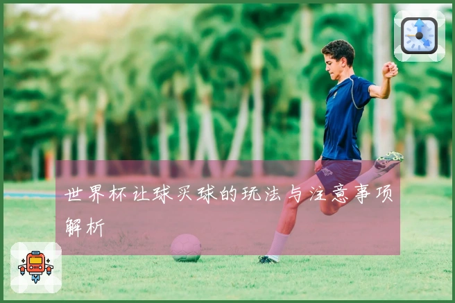 世界杯让球买球的玩法与注意事项解析
